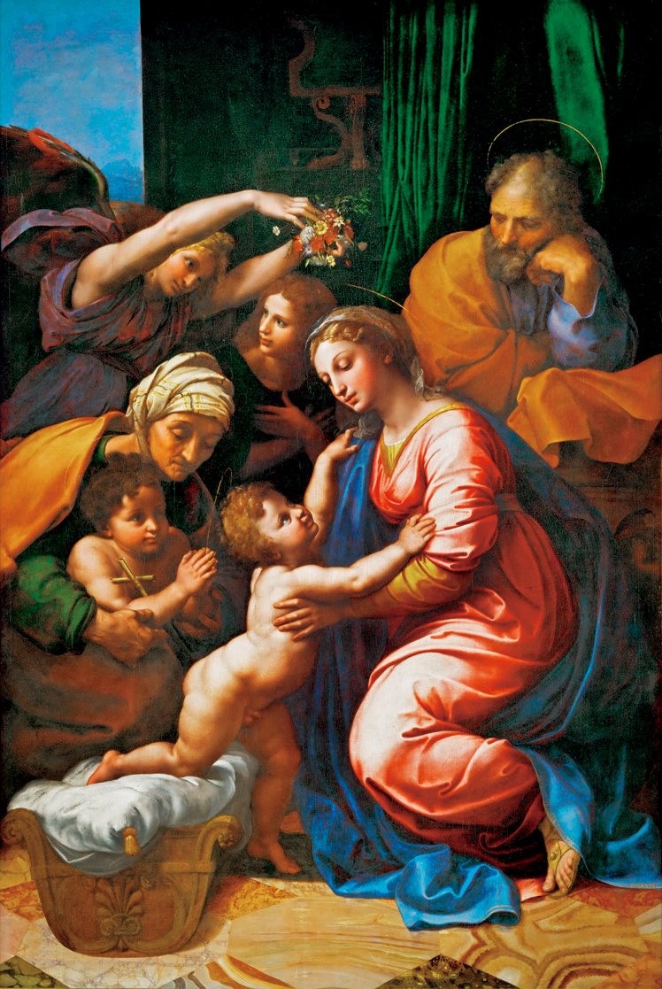   拉斐尔·桑西  Raffaello Santi——圣家族与圣徒